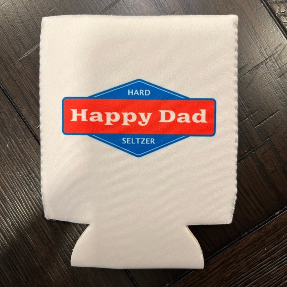 (6) Happy Dad Koozies ❤️🤍💙 - Picture 2 of 3